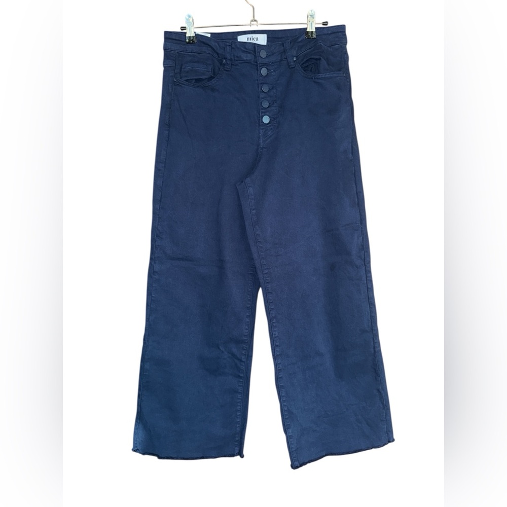 Mica Dark Blue Stretch High Waisted Jeans